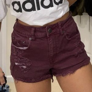 high waisted shorts